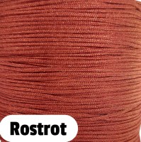 Satinschnur 0,8mm rostrot